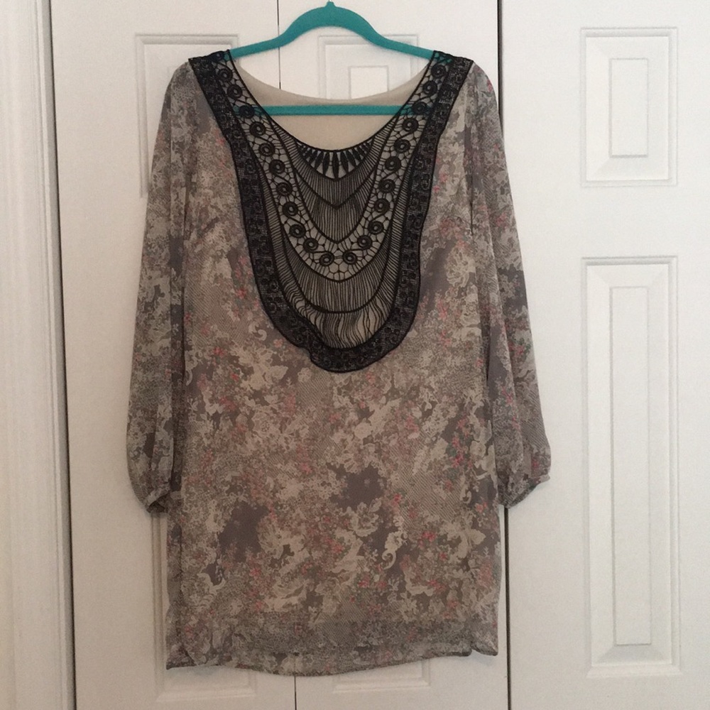 Floral Shift Dress
